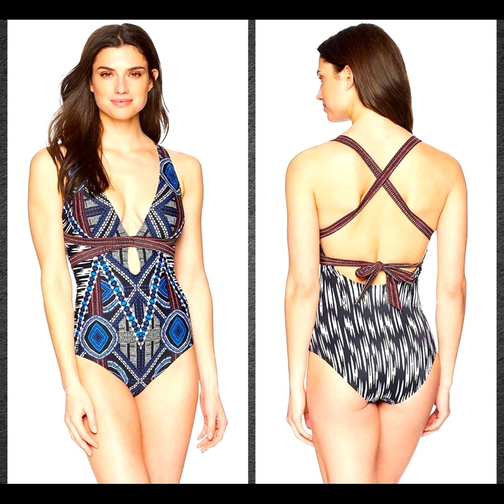 Patterned One Piece - image 1